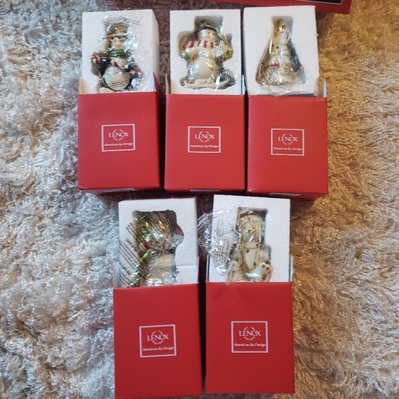 NIB Lenox Merry Little Christmas Ornaments - Picture 3 of 7